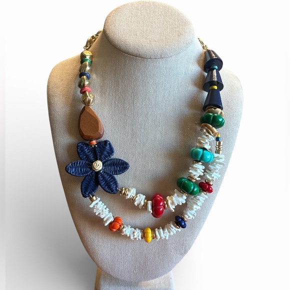 Parfois Jewelry - NWT Parfois Colorful Multimedia Beaded Layered Necklace